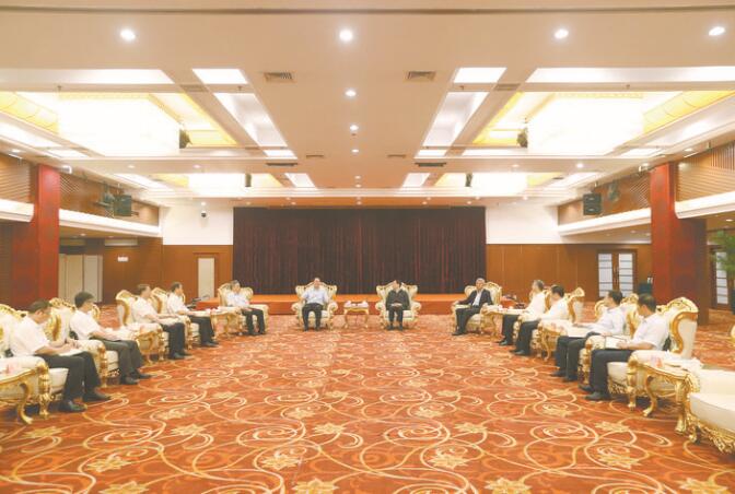 河南省委書記王國生、省長尹弘會見國家電網(wǎng)董事長、黨組書記毛偉明