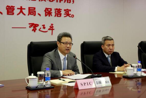 錢智民會(huì)見西門子總裁凱颯、西門子能源公司總裁布魯赫