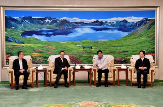 錢智民拜會(huì)吉林省委書記巴音朝魯、省長(zhǎng)景俊海并調(diào)研吉電股份