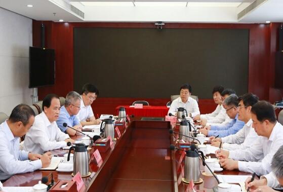 舒印彪拜會海南省委書記劉賜貴、省長沈曉明