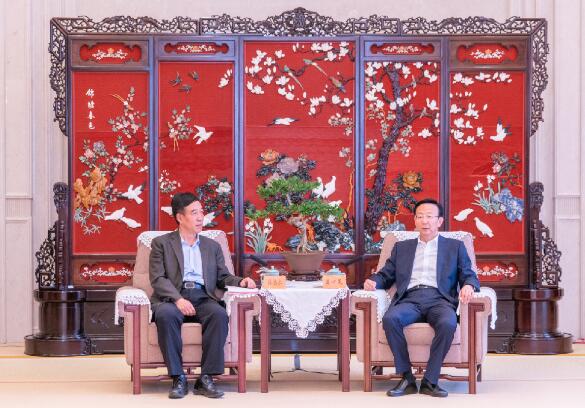 中國能建總經(jīng)理、黨委副書記孫洪水拜訪揚州鎮(zhèn)江主要領(lǐng)導(dǎo)