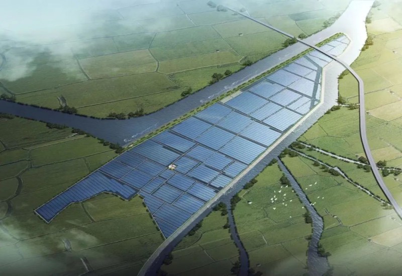 550MWp！亞洲最大漁光互補光伏發(fā)電項目之一正式開工！