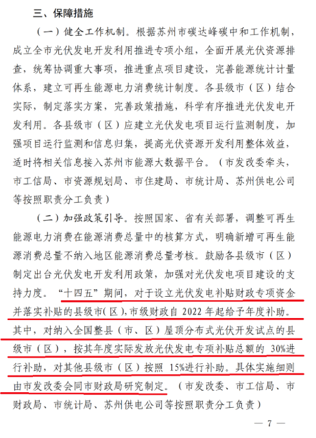 蘇州：國(guó)企廠房100%安裝分布式光伏！
