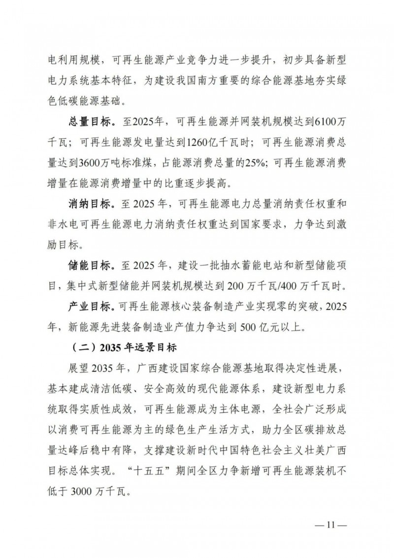 廣西“十四五”規(guī)劃：大力發(fā)展光伏發(fā)電，到2025年新增光伏裝機15GW！