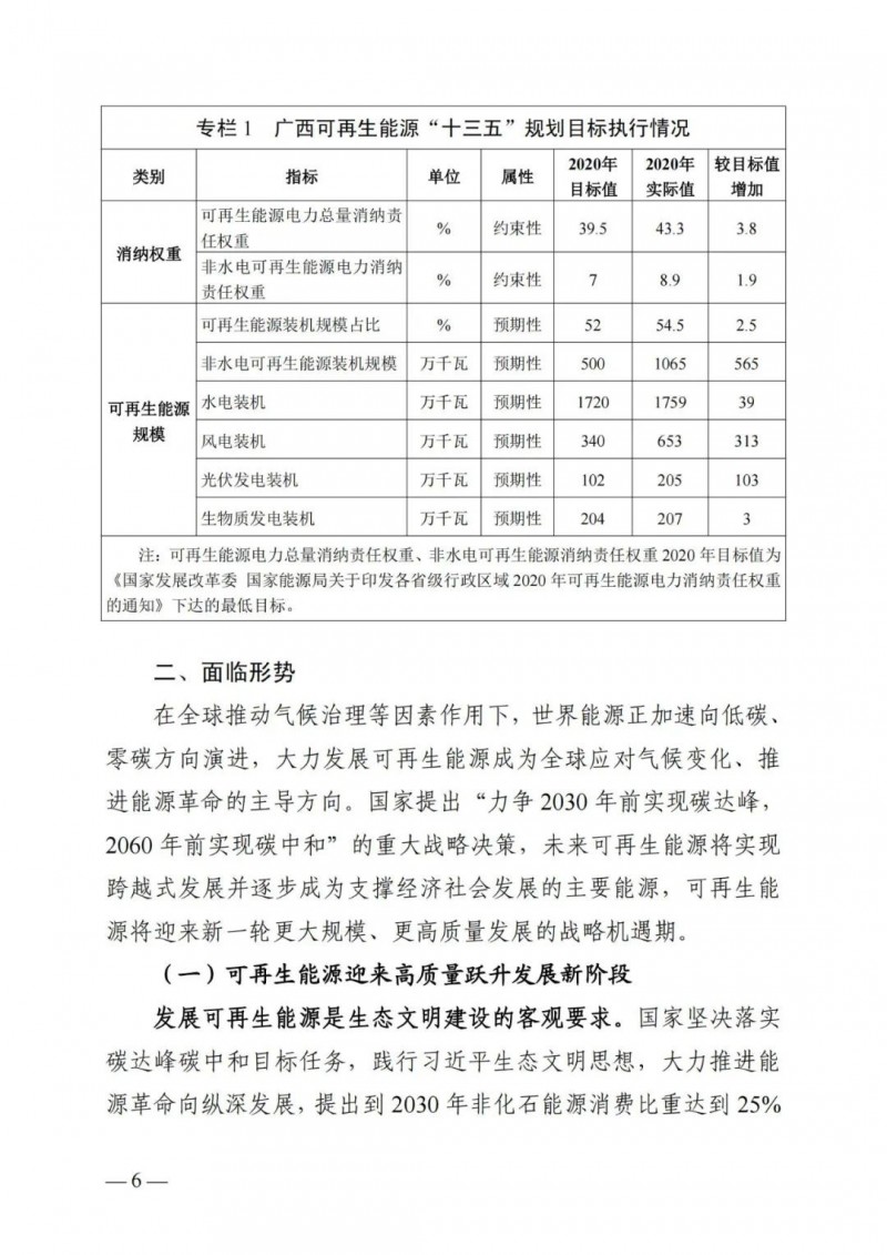 廣西“十四五”規(guī)劃：大力發(fā)展光伏發(fā)電，到2025年新增光伏裝機15GW！