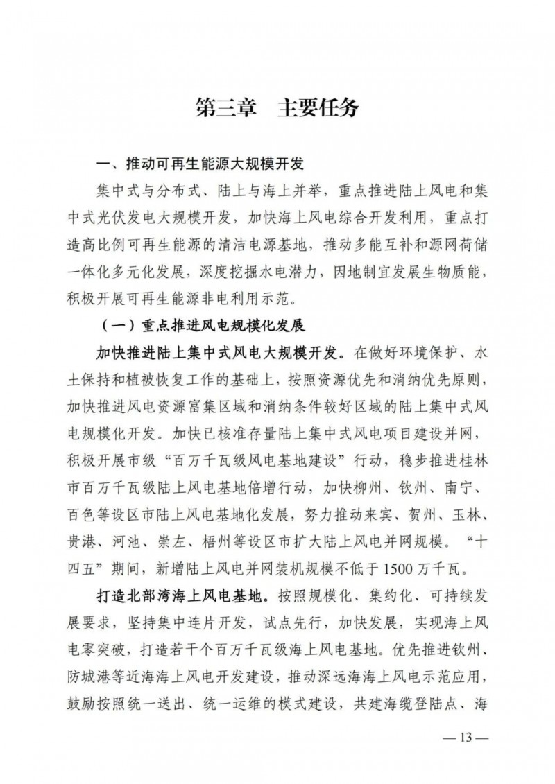 廣西“十四五”規(guī)劃：大力發(fā)展光伏發(fā)電，到2025年新增光伏裝機15GW！