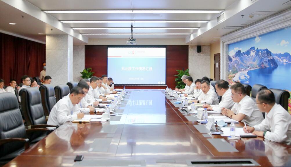 中國(guó)能建黨委書記、董事長(zhǎng)宋海良赴東北電力設(shè)計(jì)院調(diào)研