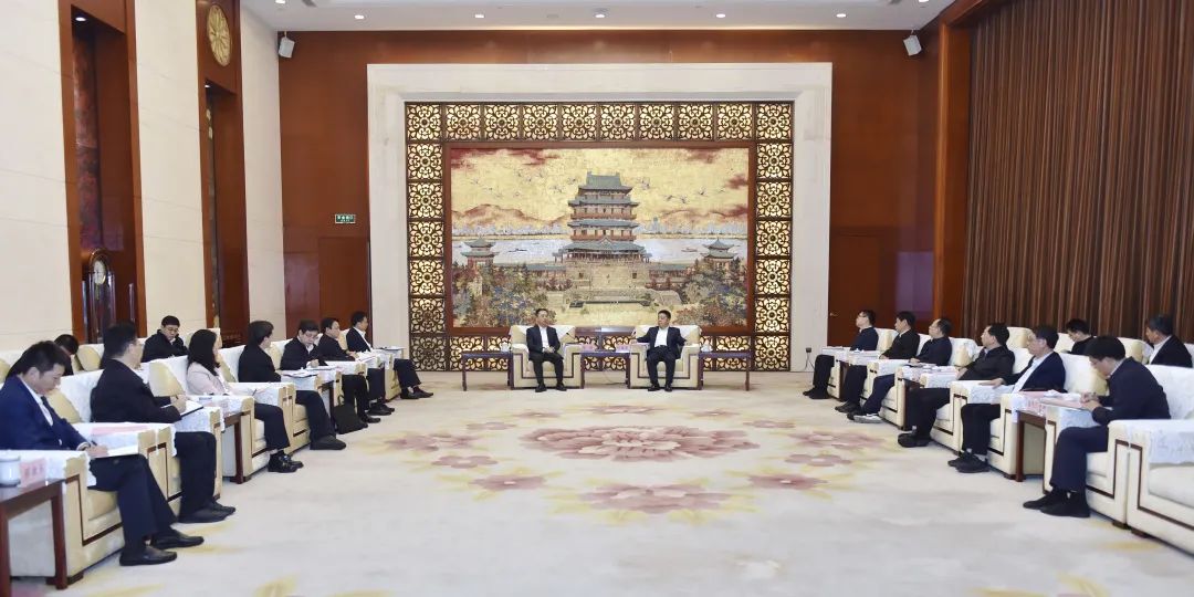大唐集團(tuán)有限公司黨組書記、董事長鄒磊拜會江西省省長葉建春