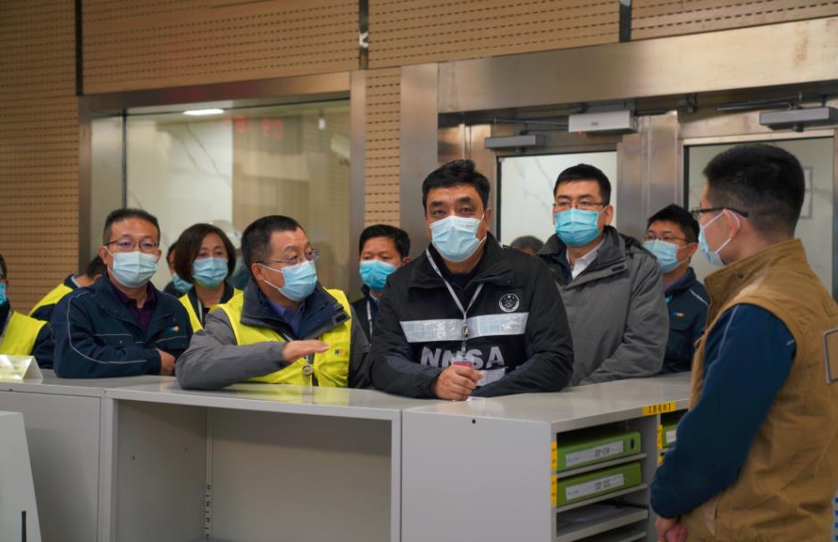生態(tài)環(huán)境部副部長、黨組成員董保同到遼寧紅沿河核電站調(diào)研