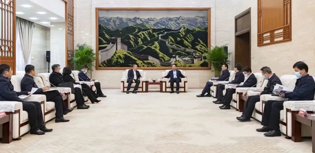 大唐集團黨組書記、董事長鄒磊會見鐵嶺市委書記、市人大常委會主任宋誠