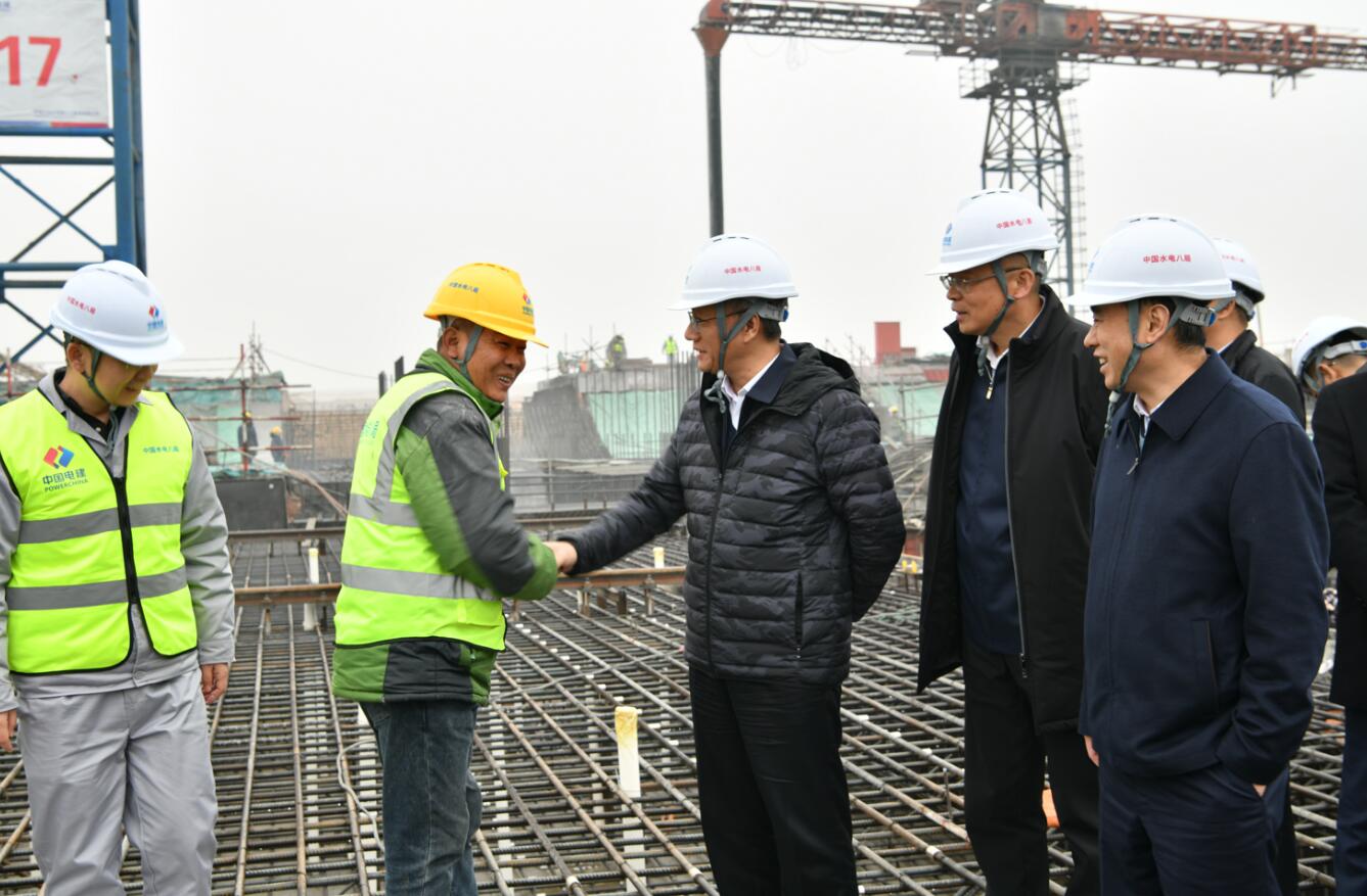 中國電建黨委副書記、總經(jīng)理王斌赴基層開展安全生產(chǎn)督導(dǎo)并調(diào)研