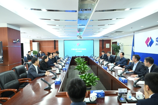 中國電建黨委書記、董事長丁焰章會見蘇州高新區(qū)黨工委書記毛偉