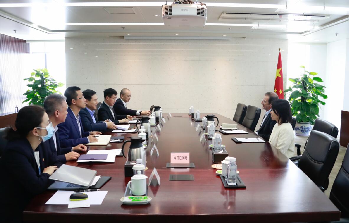 國家電投黨組成員、副總經(jīng)理陳海斌會見國際鋁業(yè)協(xié)會秘書長邁爾斯·珀瑟