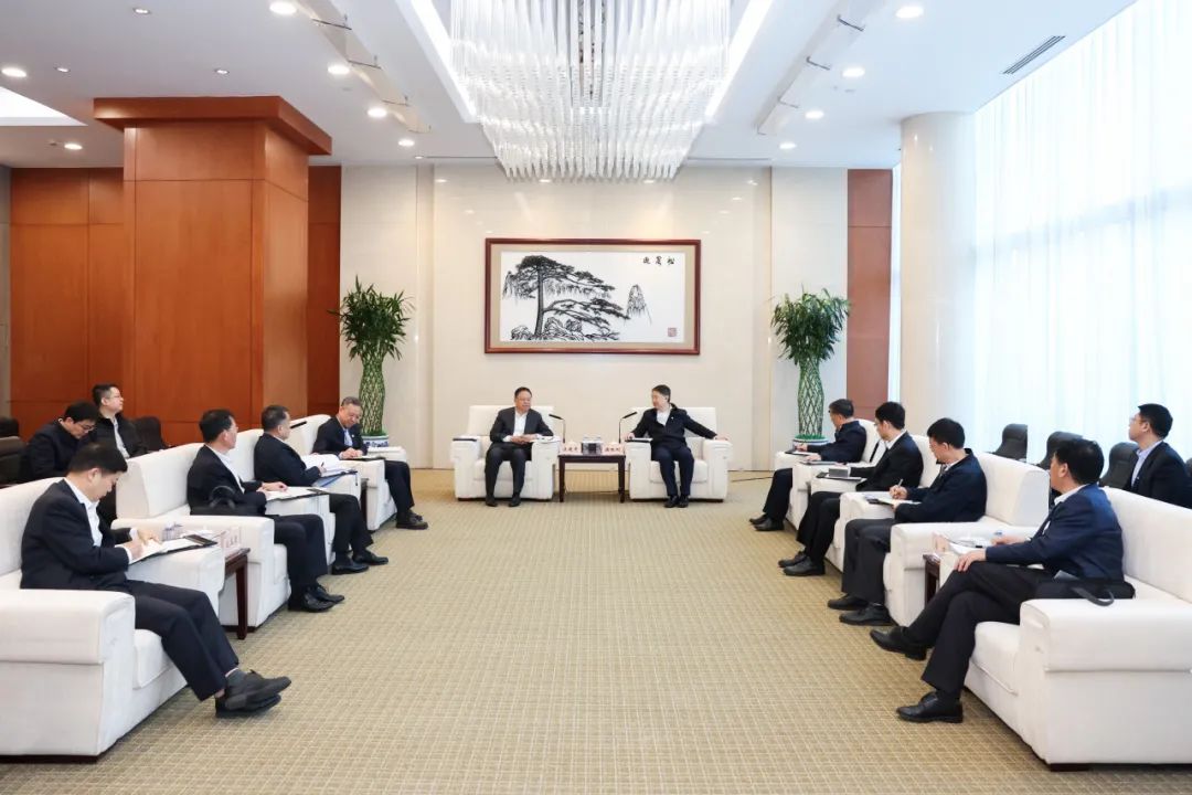 華能集團黨組書記、董事長溫樞剛會見中國鐵建黨委書記、董事長汪建平