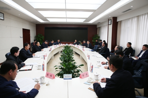 中國電建黨委書記、董事長丁焰章拜會水利部黨組書記、部長李國英