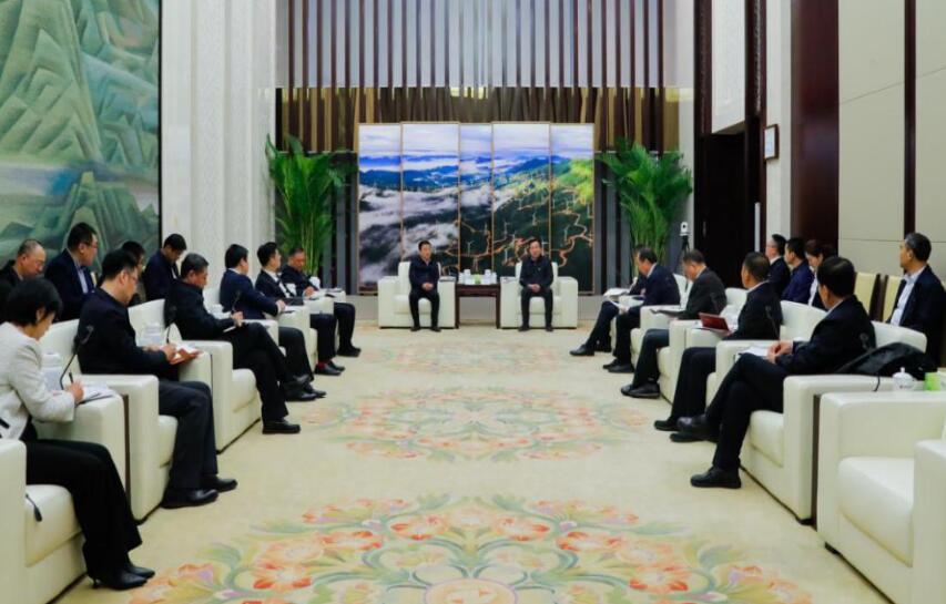 國(guó)家電投黨組書記、董事長(zhǎng)劉明勝會(huì)見遼寧省委常委、沈陽市委書記王新偉