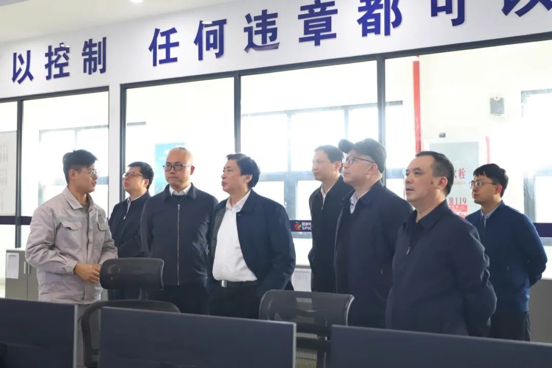 中國(guó)工程院院士謝和平調(diào)研前詹風(fēng)電、前詹港電