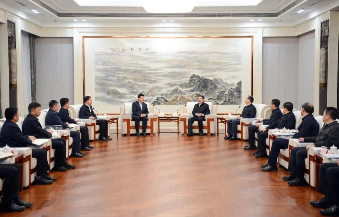 大唐集團黨組書記呂軍、總經(jīng)理張傳江拜會遼寧省委書記郝鵬、省長李樂成